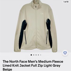 Men’s The North Face fleece jacket.